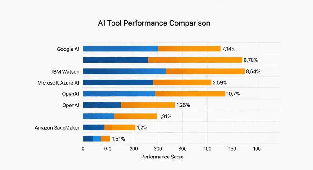 Resultados de benchmark de desempenho para diferentes geradores de vídeo com IA